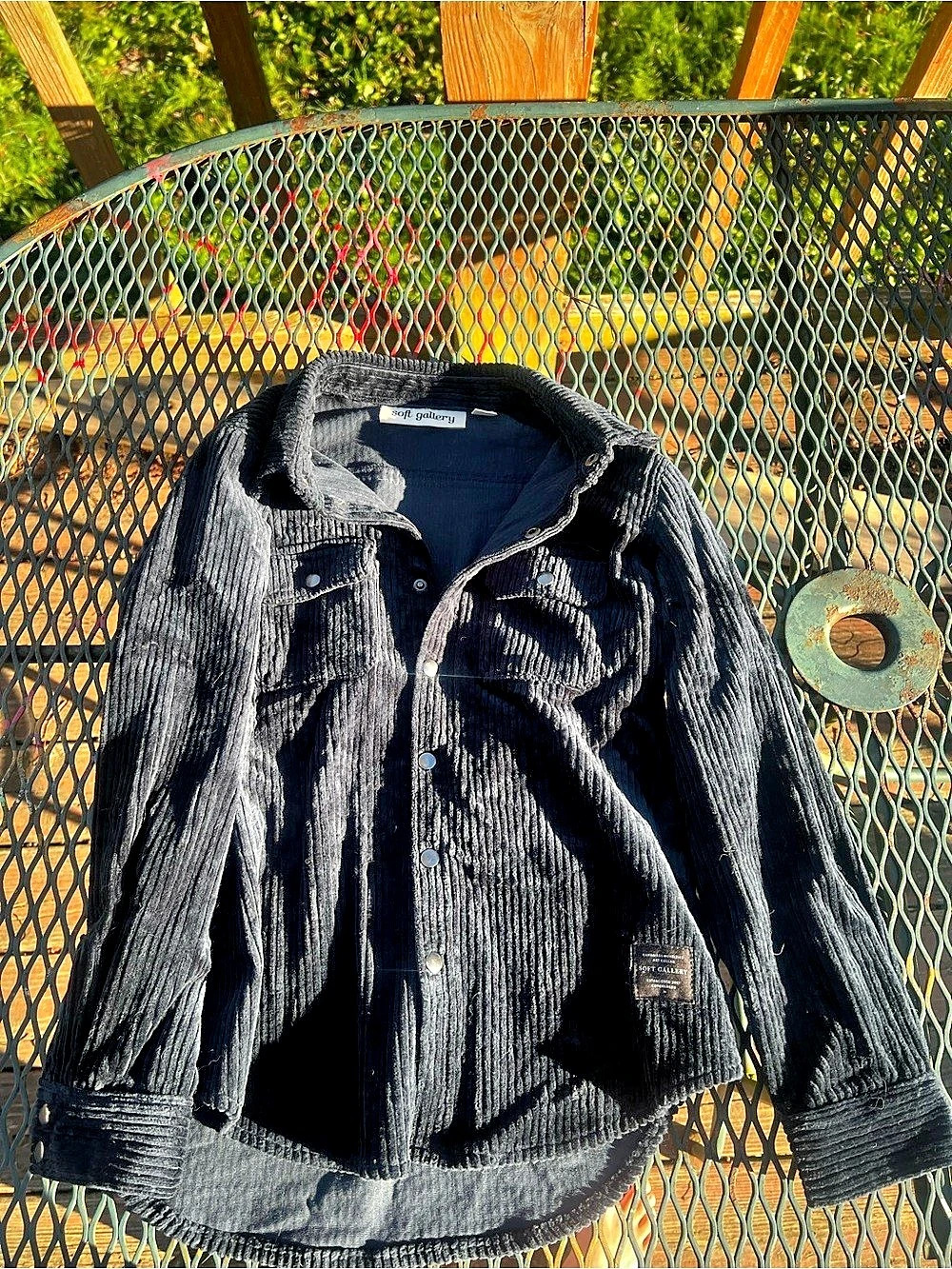 Soft Gallery Blue Corduroy Jacket Size 8Y
